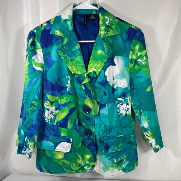 new direction Floral Blazer - Picture 1 of 10